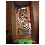 ASST. POCKET KNIVES, SCISSORS, KEY CHAIN