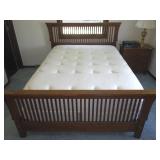 KINCAID MISSION STYLE OAK KING BED BY LAZY-BOY>>>>