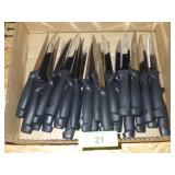 27 STAINLESS STEEL STEAK KNIVES