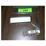 NOS KEEP ON TRUCKIN SEMI TRUCK PROMO POCKET KNIFE