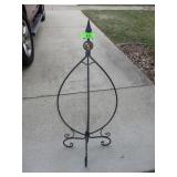 METAL FOLDING PLANT HANGER STAND 40"
