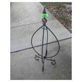 METAL FOLDING PLANT HANGER STAND 40"