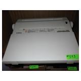 VINTAGE BROTHER ELECTRIC TYPEWRITER - TURNS ON
