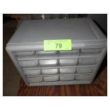 PLASTIC PARTS BIN 10 x 6x 8