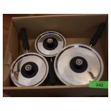 VINTAGE REVERE WARE POTS / SAUCE PANS