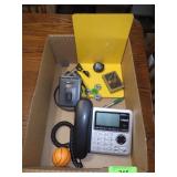 METAL BOOKENDS, SHARP AM/FM STEREO CASSETTE >>>>>