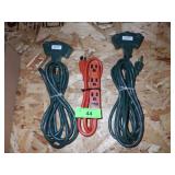 MULTI-PLUG EXTENSION CORDS, STRIP CORD