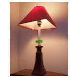 CERAMIC LAMP 22"  (TO SHADE TOP)