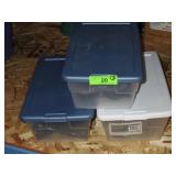 3 BL- ASST. PLASTIC SERVING WARE / UTENSILS