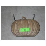 RESIN? REPLACEMENT PUMPKIN FOR ARROW SIGN HOLDER>>