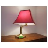 ADJUSTABLE BRASS LAMP