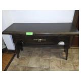 PINE BENCH W/ DRAWER 33 x 12 x 19
