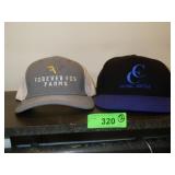 2 BASEBALL CAPS (APPEAR NEW)