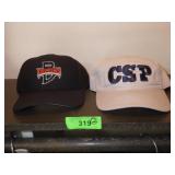 2 BASEBALL CAPS (APPEAR NEW)