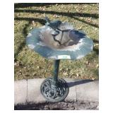 CAST ALUMINUM ? BIRD BATH