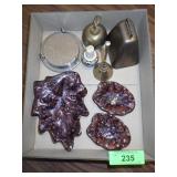 BRASS APPLE BELL, WE NEED MORE COW BELL, CERAMIC >