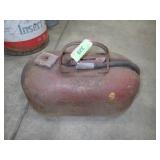 VINTAGE METAL BOAT GAS CAN