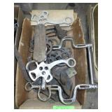 HORSE BIT, HARNESS STRAPS, ETC