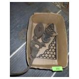 VINTAGE RIVITER, BRACKET, SADIRON, TRIVIT, WEIGHT