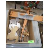 HANDMADE WOODEN WHIRLIIG PLANE, WOOD ANIMAL >>>>>