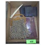 VINTAGE PURSE, LETTER OPENER, WALLETS