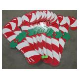 19 VINTAGE MASONITE CANDY CANES  24"