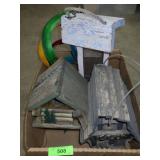 BIRD HOUSES, BIRD FEEDER & WIND SPINNER