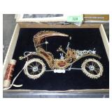 COPPER WIRE CAR DECOR (NOT TENNIS RACKETS)