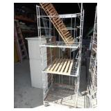 ROLLING STORAGE RACK  26 x 28 x 74