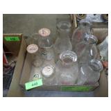 VINTAGE MILK BOTTLES