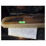 VINTAGE WOODEN MANDOLIN VEGETABLE SLICER