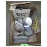 TRUCK MIRRORS, REAR VIEW MIRROR, LICENSE PLATE>>>