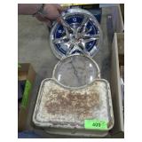 VTG HEALTH-O-METER SCALE, B.O. CLOCK (UNTESTED)