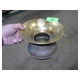 VINTAGE WELLS FARGO BRASS SPITTOON