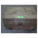 WOODEN CUTTY SARK WHISKY CRATE