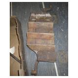 VINTAGE BOTTLE CAPPER, WOODEN CONTRAPTION W/ >>>