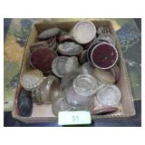 ASST. GLASS & METAL CASTORS