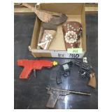 VINTAGE TOY GUNS & HOLSTERS