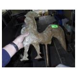 WEATHERED ROOSTER WEAHTERVANE TOP