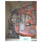 VINTAGE CASE TRACTOR DASH COVER, REX RIVITER, >>>>