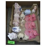PIG HOOKS, BANKS, FIGURINES, DISPENSER, TRINKET>>>