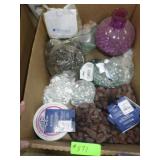 DECORATIVE RIVER ROCKS, GLASS GEMS