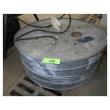 VINTAGE GALVANIZED EGG INCUBATOR (UNTESTED)