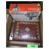 VINTAGE GAF SUPER 8 ZOOM MOVIE CAMERA (UNTESTED)>>