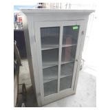 VINTAGE PAINTED BUILT IN CABINET **BRING HELP**>>>