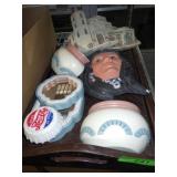 VINTAGE BURWOOD PRODUCTS PLAQUES, CERAMIC >>>