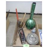 VINTAGE PUDDING MOLD, RUG BEATERS, COCA COLA>>>