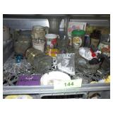 VINTAGE ASHTRAYS, POT BELLY STOVE BANK, CHEESE>>