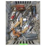 ASST. FLARING TOOLS, CLAMPS, UTILITY KNIVES, ETC