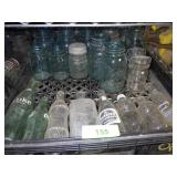 ASST. VINTAGE BOTTLES & CANNING JARS